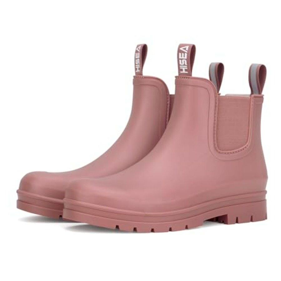 Women'S Fashion Rain Boots - HISEA Women's Short Rain Boots Fashion