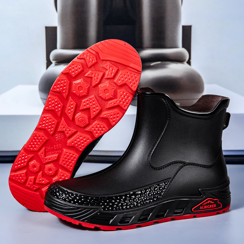 Women'S Fashion Rain Boots - New Large Size Fashionable Rain Boots