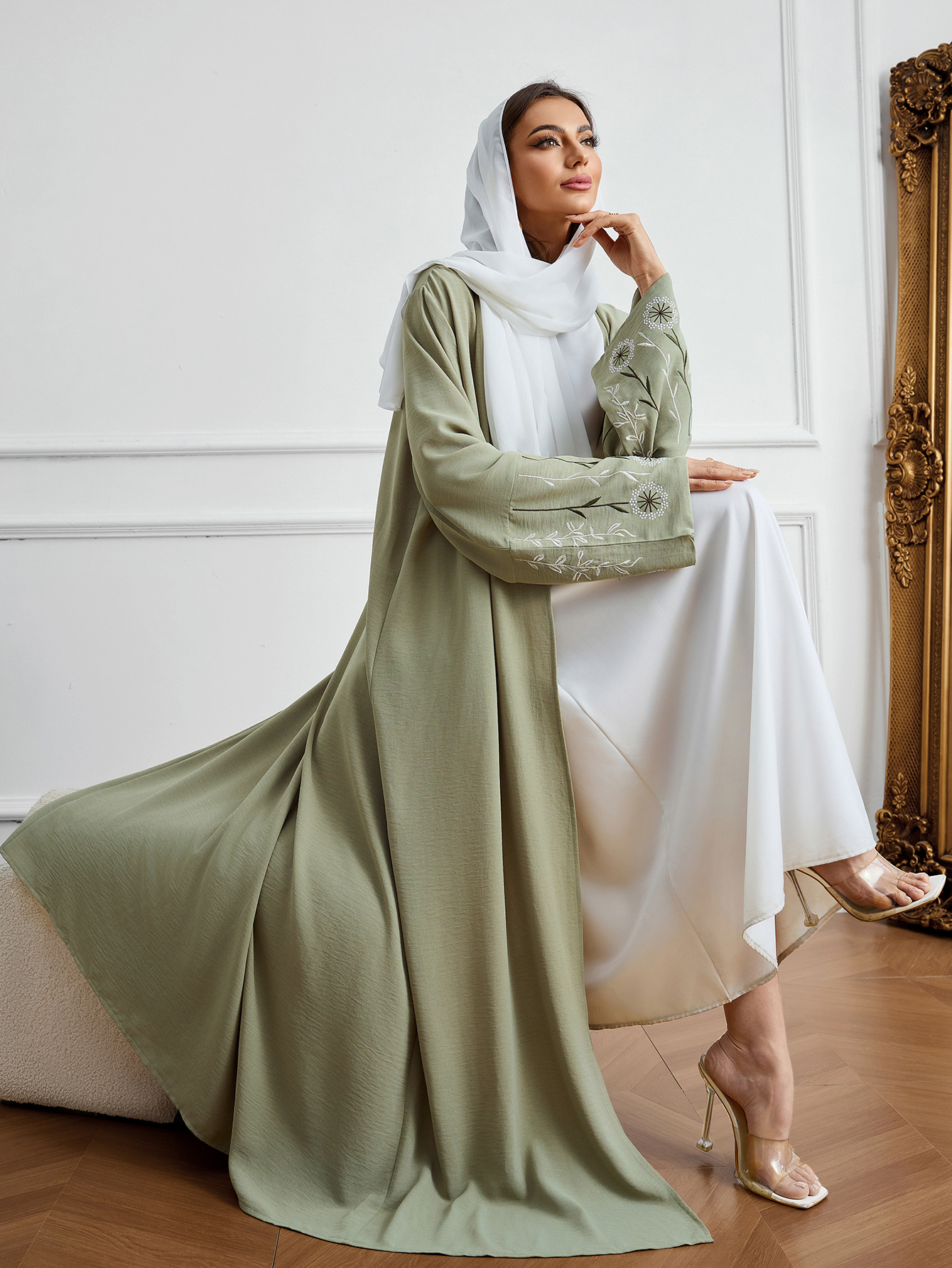 Women Fashion Uae - UAE Elegant Muslim Abaya for Women