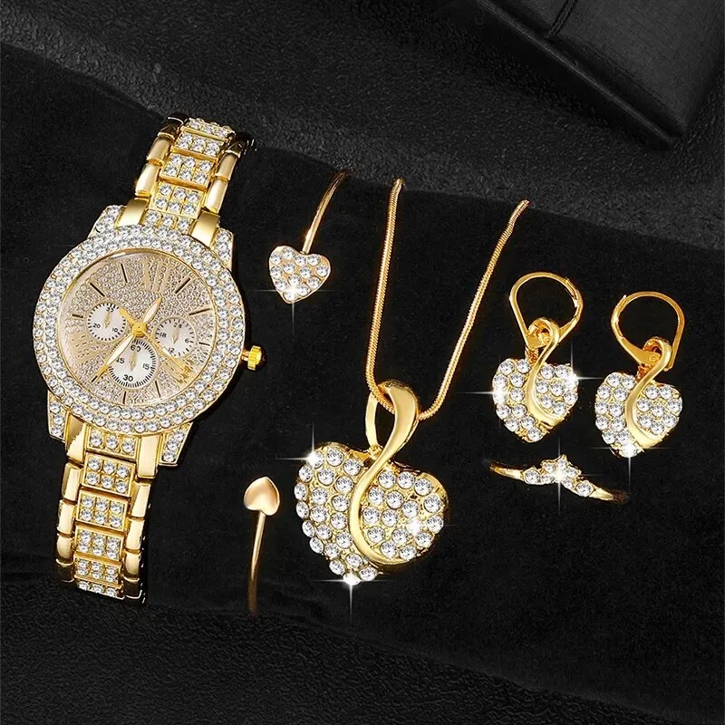 Women'S Fashion Earrings - Women's Quartz Watch Gold Luxury Women