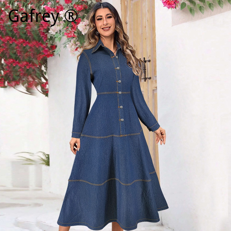 New Fashion Denim Jean Shirt D - Women Fashion Jeans incelemesi ve fiyatı