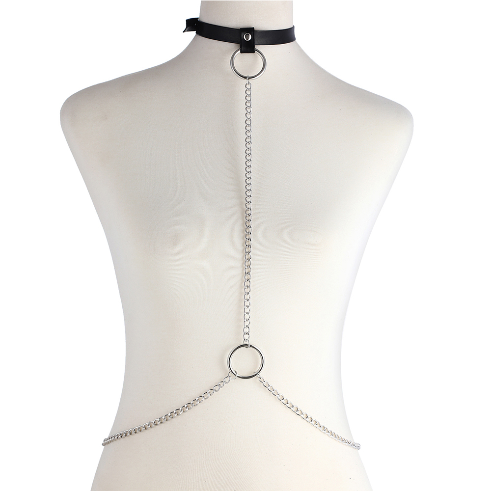 Sexy Body Chain Harness Goth C - Women'S Fashion Jewellery incelemesi ve fiyatı