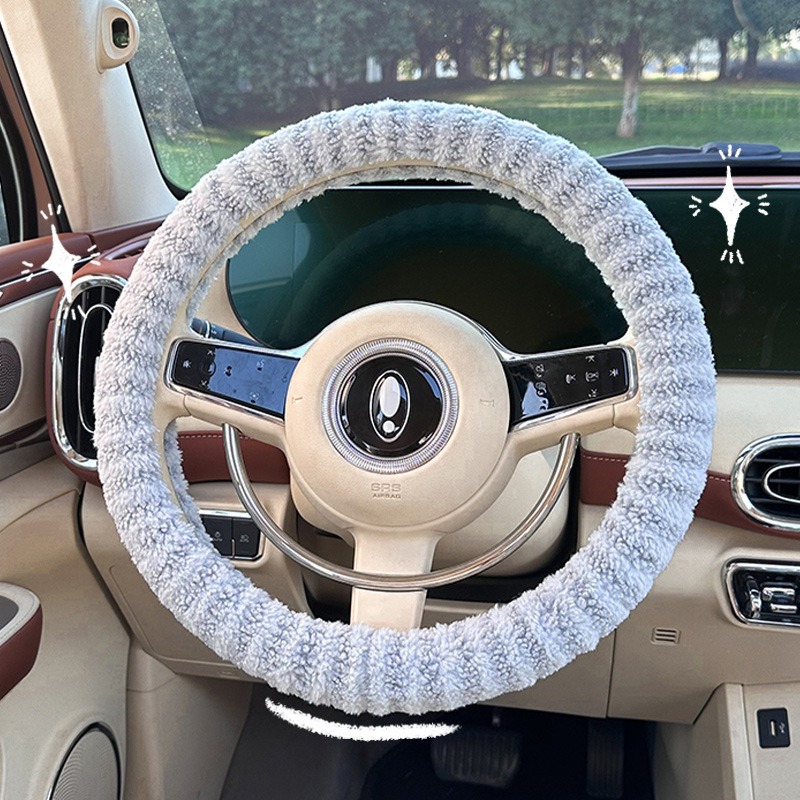 38CM Winter Car Steering Wheel - Women Fashion Hub incelemesi ve fiyatı