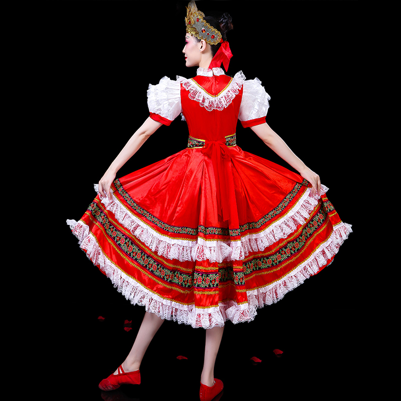 Red Russian Folk Dance Costume - Women Fashion Reddit incelemesi ve fiyatı