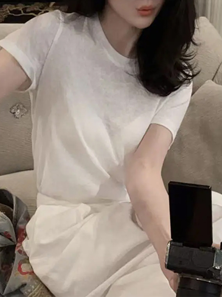 Unique Beautiful Summer Knitwe - Women Fashion Jeans Top incelemesi ve fiyatı