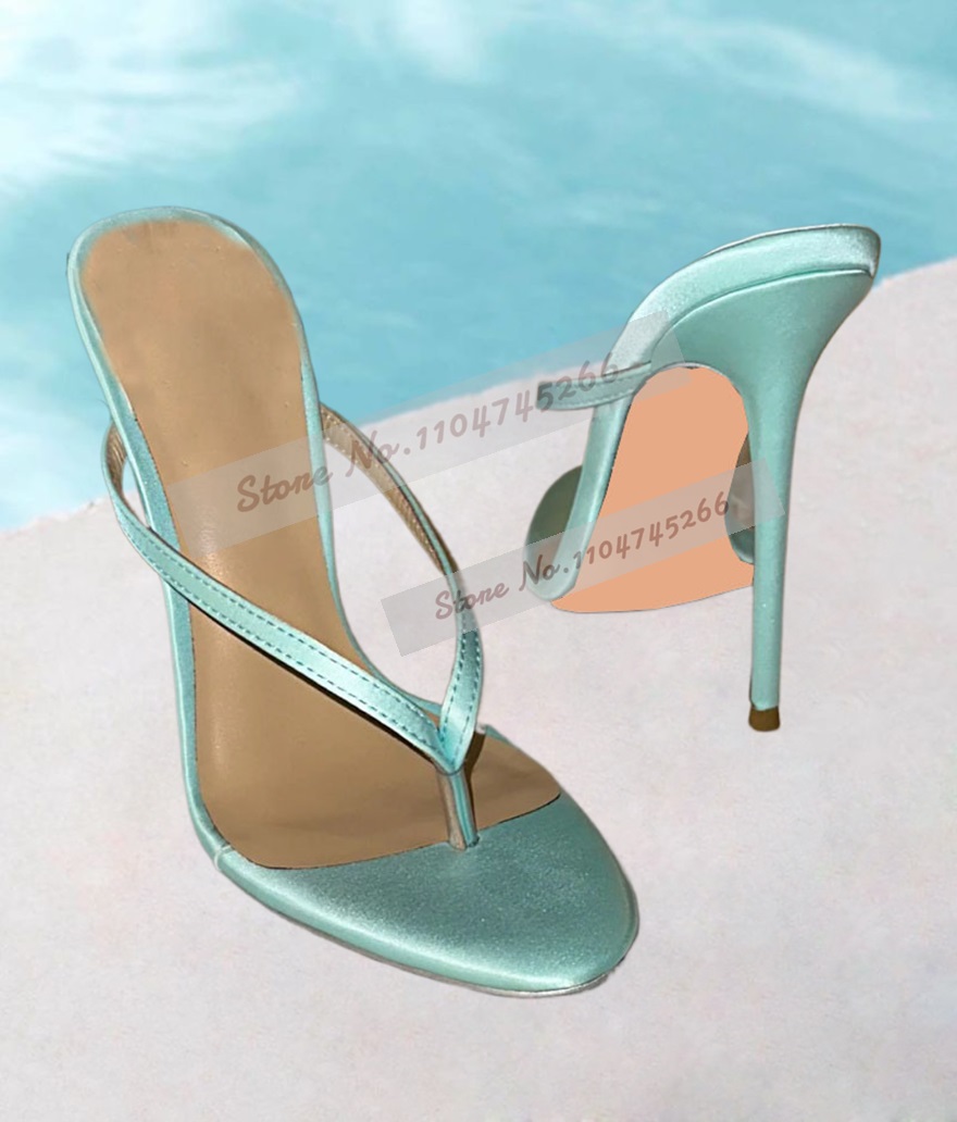 Light Green Satin Clip Toe Hig - Slip Dress Satin incelemesi ve fiyatı