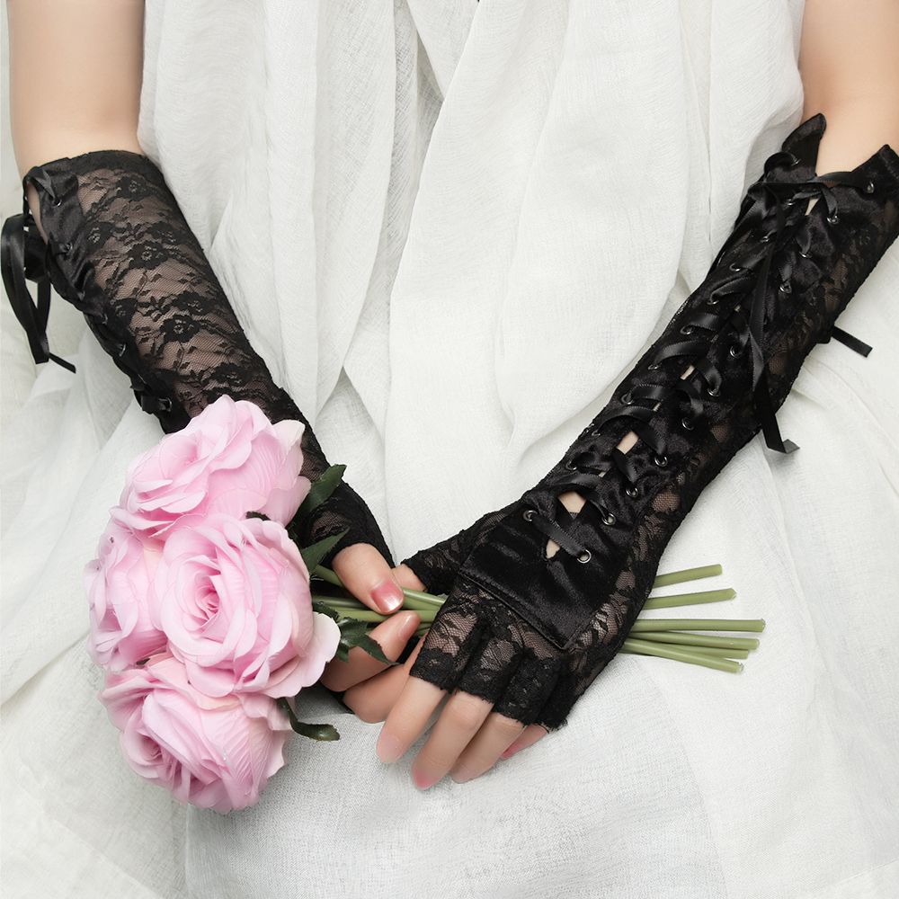 1 Pair New Fashion Party Cospl - Women Fashion Gloves incelemesi ve fiyatı