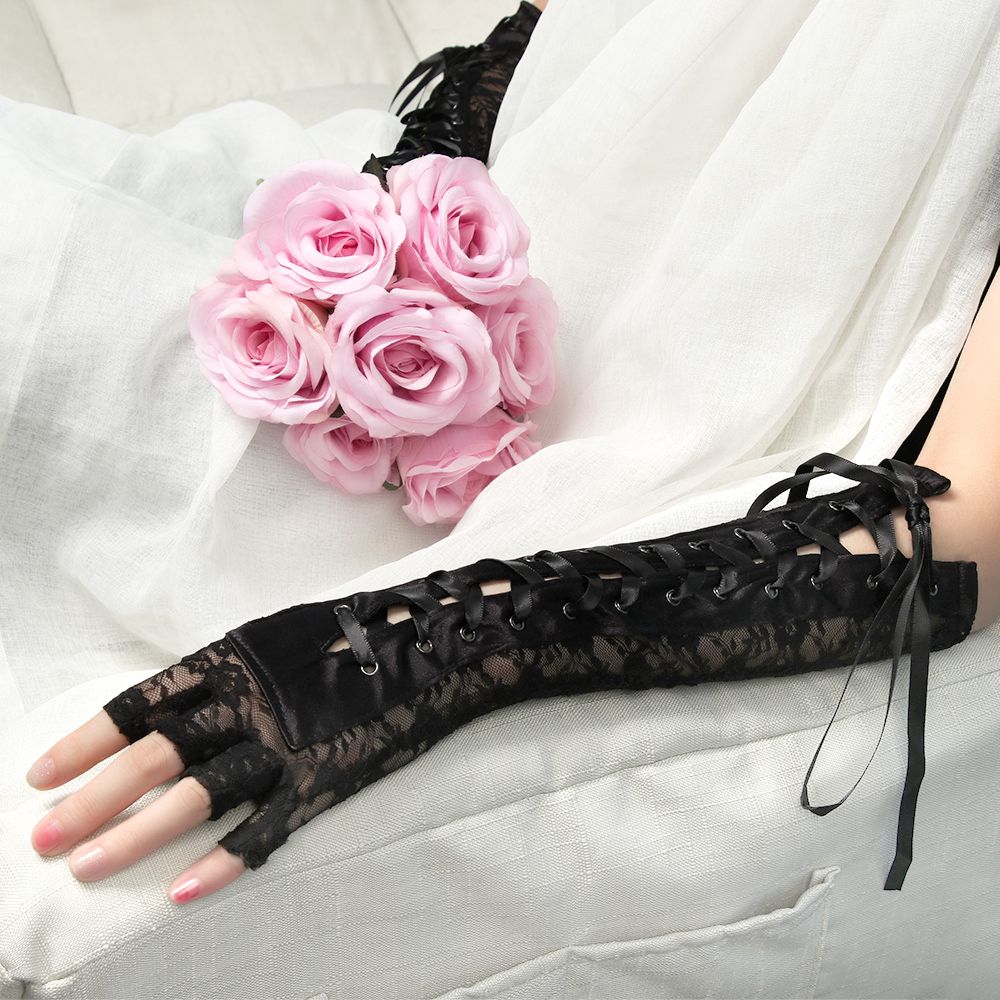 1 Pair New Fashion Party Cospl - Women Fashion Gloves incelemesi ve fiyatı