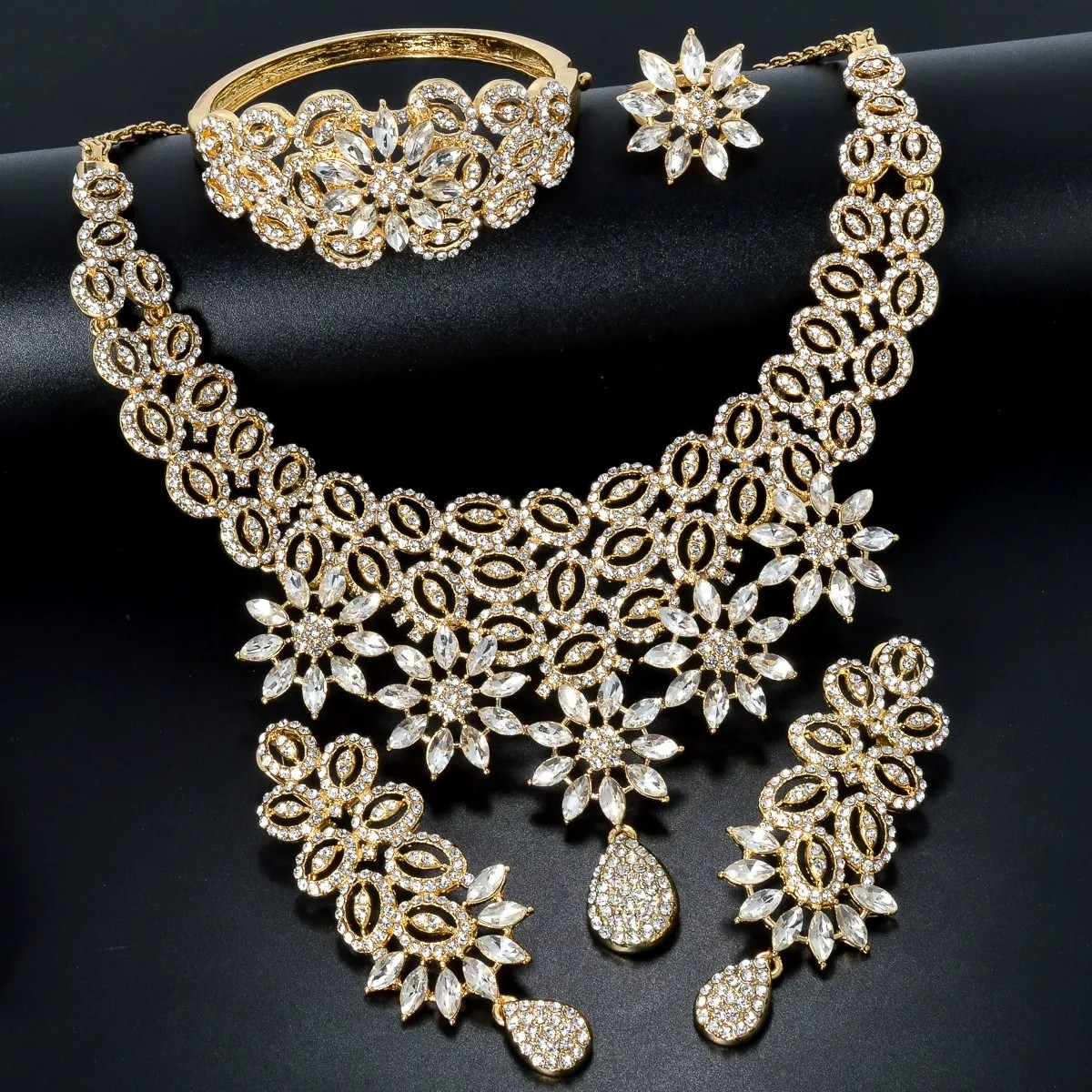 Nigeria Dubai Rihinestone Wedd - Women Fashion Uae incelemesi ve fiyatı