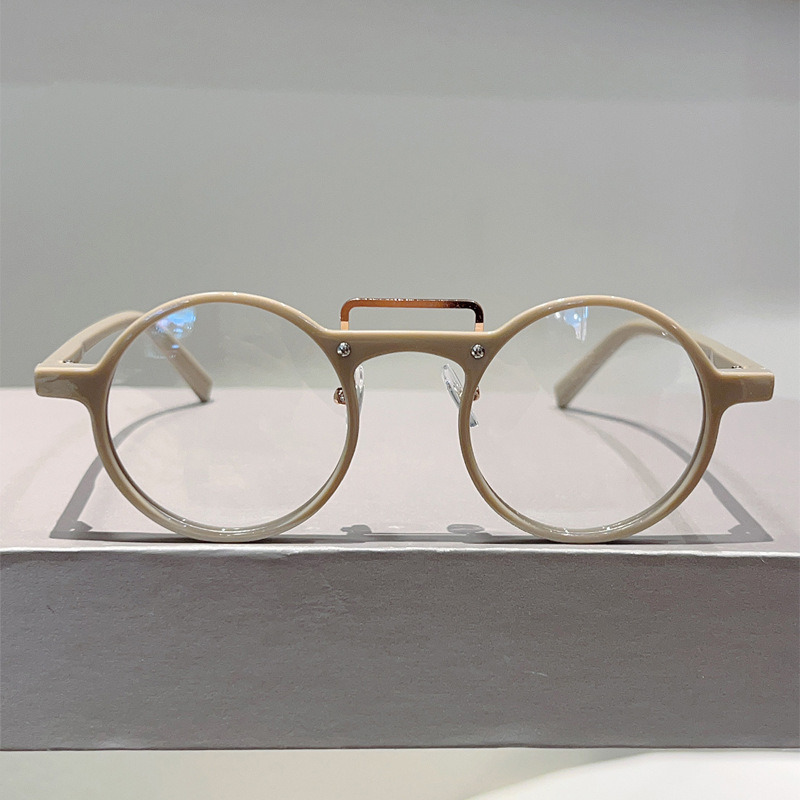 Simple Retro Round Anti-blue L - Women'S Fashion Glasses Non Prescription incelemesi ve fiyatı
