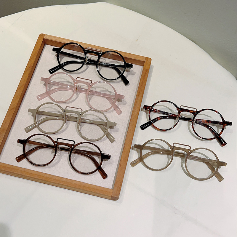 Simple Retro Round Anti-blue L - Women'S Fashion Glasses Non Prescription incelemesi ve fiyatı