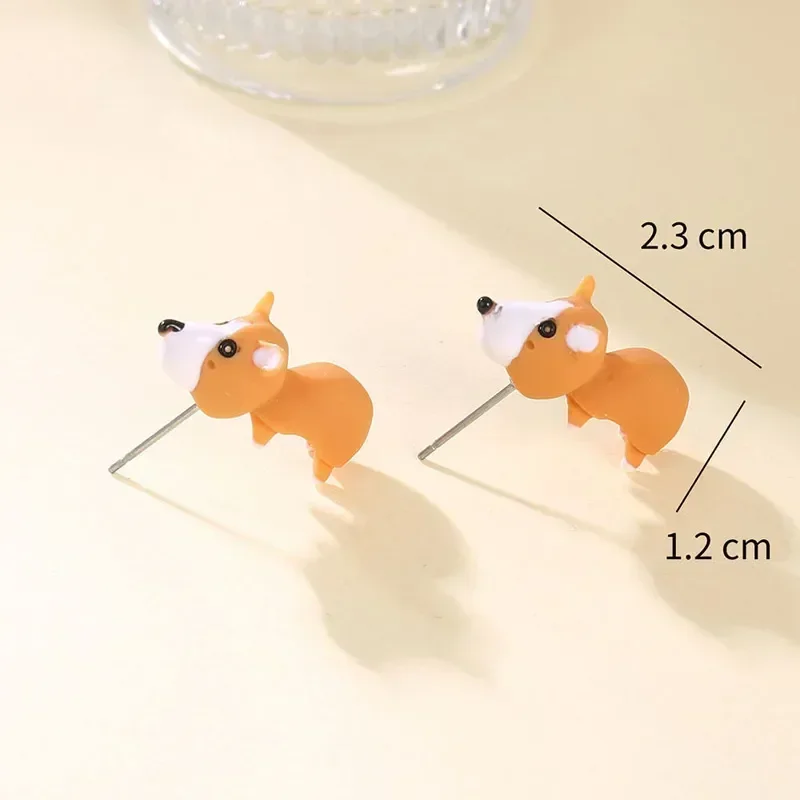 2pcs Animal Cartoon Stud Earri - Women'S Fashion Earrings incelemesi ve fiyatı