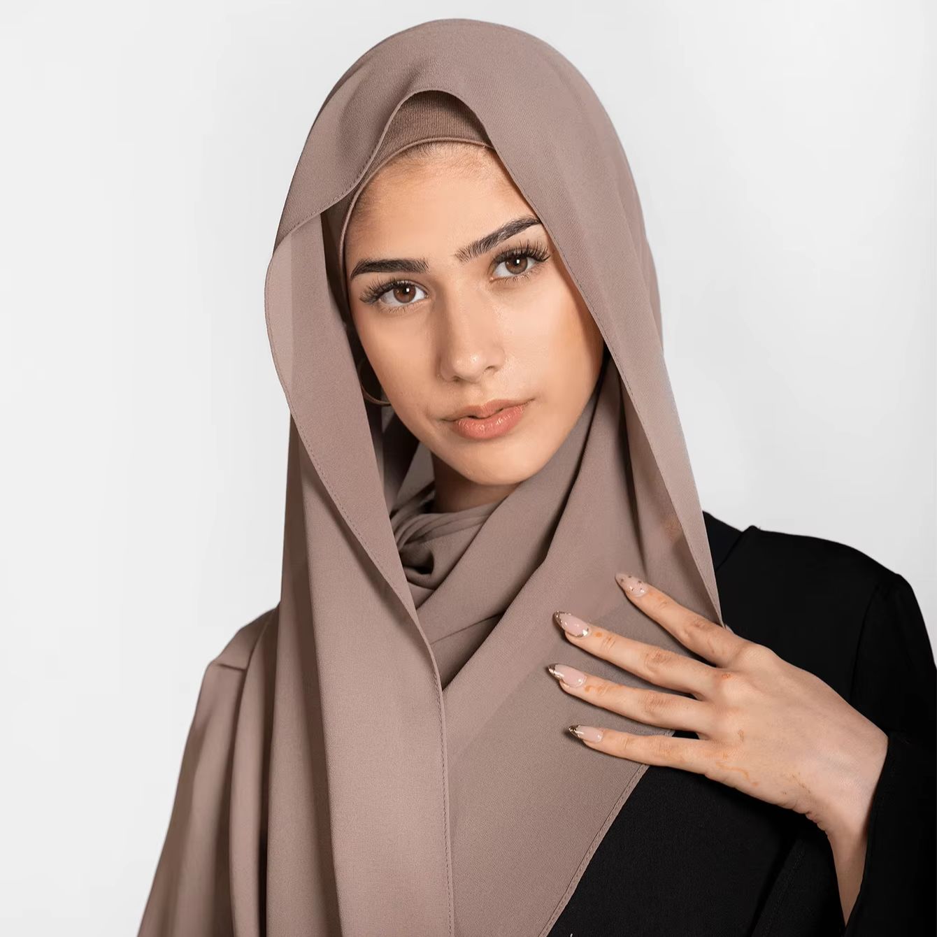 2Pcs/Set Women's Hijab Scarf A - Women Fashion Wear incelemesi ve fiyatı