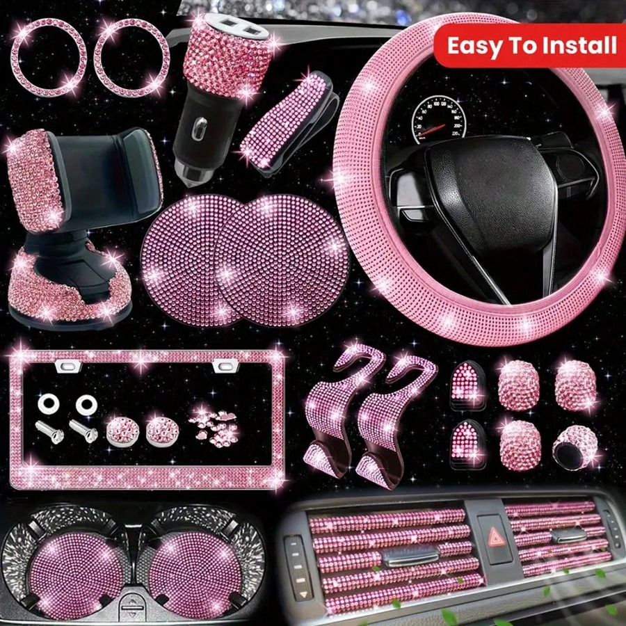 Artificial Diamond Car Steerin - Women Fashion Hub incelemesi ve fiyatı