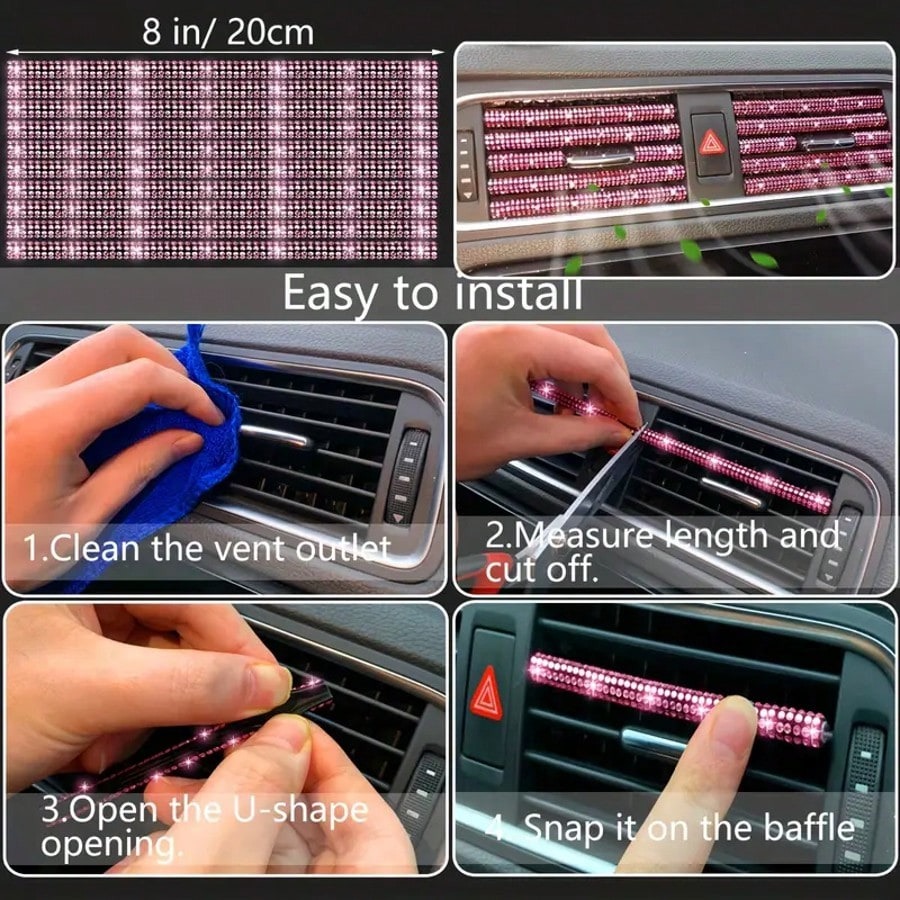 Artificial Diamond Car Steerin - Women Fashion Hub incelemesi ve fiyatı