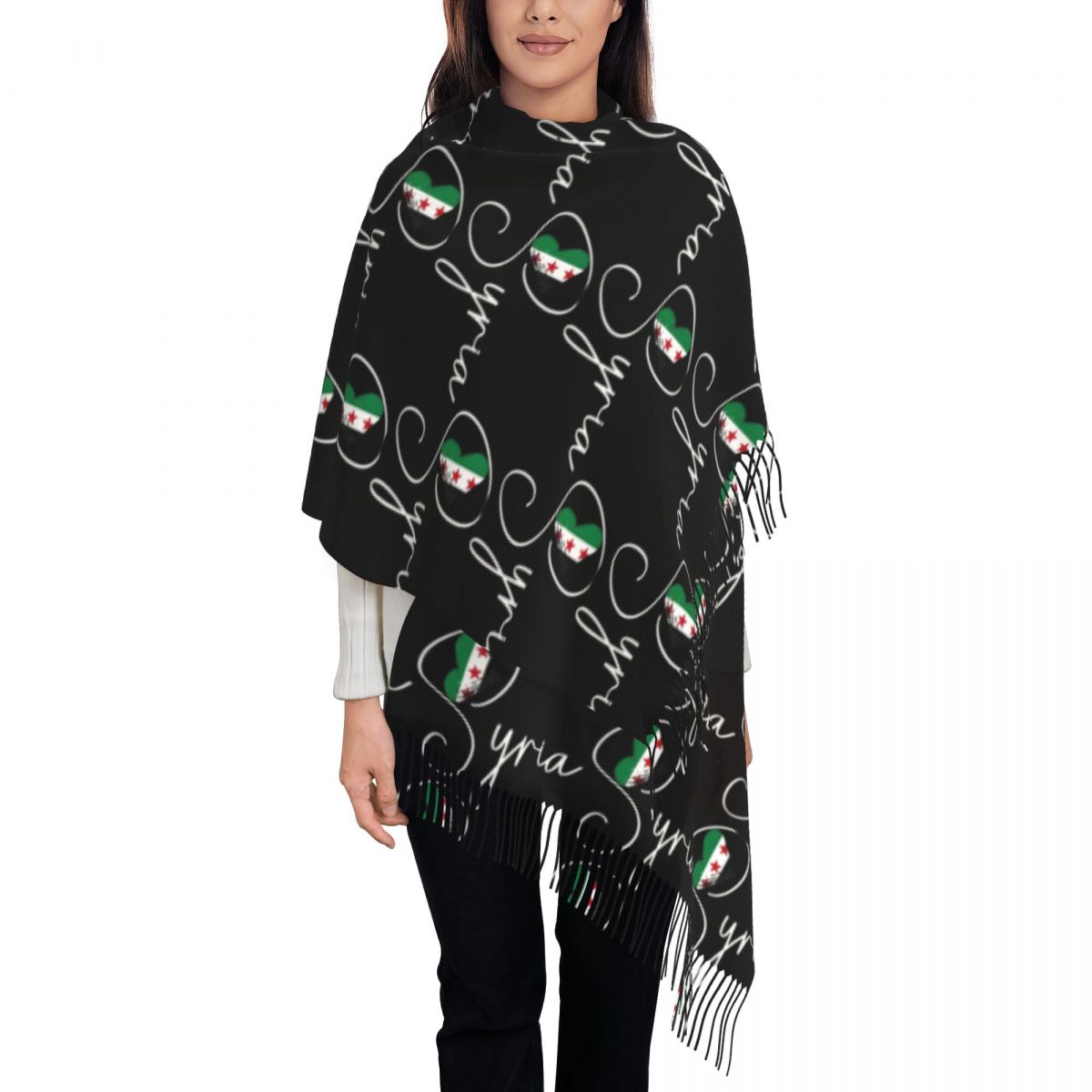 Warm Soft Scarf Winter I Love  - Women'S Fashion Revolution incelemesi ve fiyatı