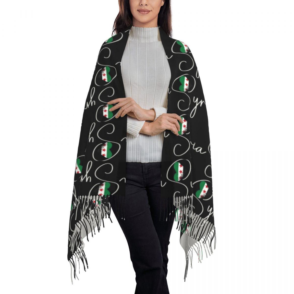 Warm Soft Scarf Winter I Love  - Women'S Fashion Revolution incelemesi ve fiyatı