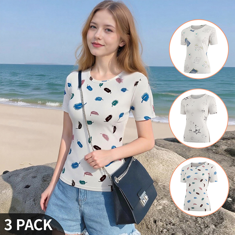 Women's Short-Sleeved Summer P - Women Fashion Wear incelemesi ve fiyatı
