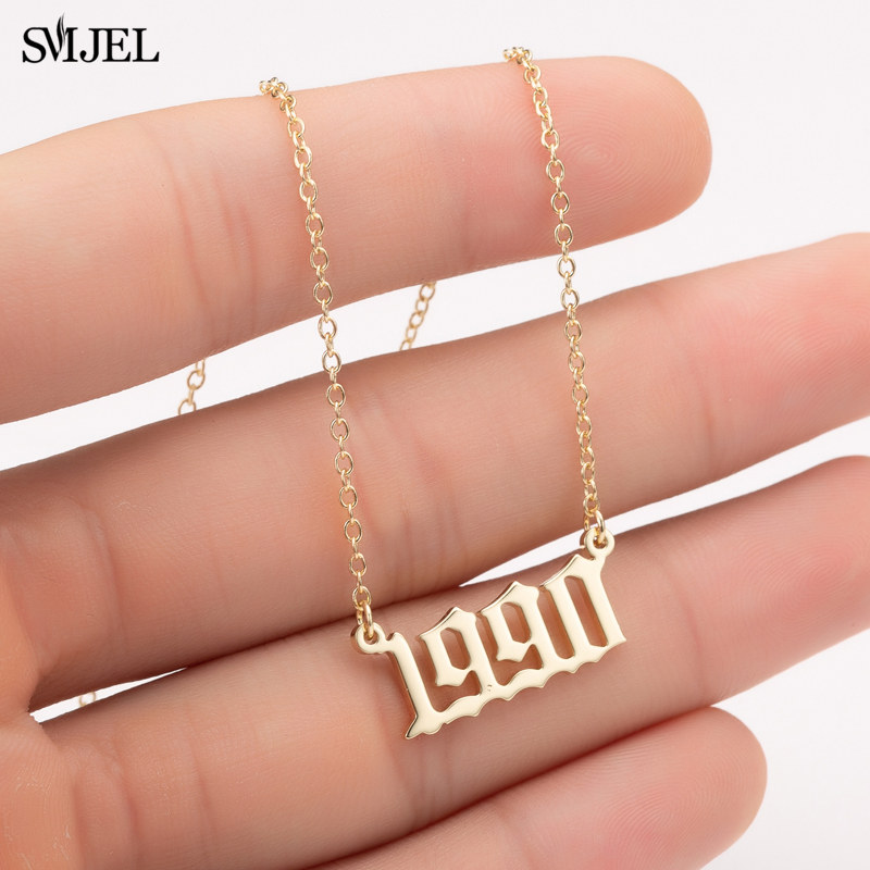 SMJEL Personalize Year Number  - Women'S Fashion Year 2000 incelemesi ve fiyatı