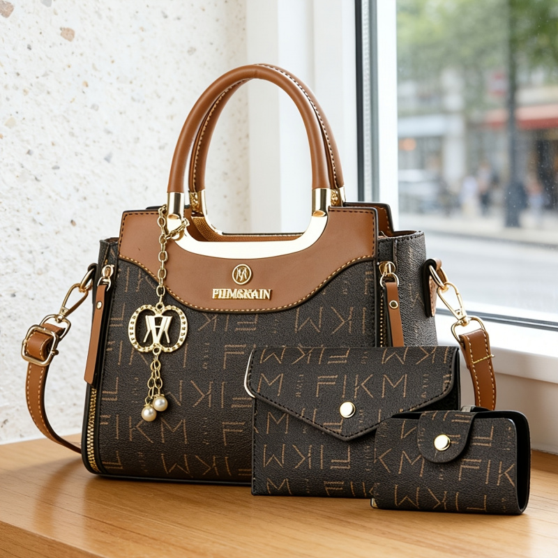 3-piece set of light luxury hi - Women Fashion Handbags incelemesi ve fiyatı