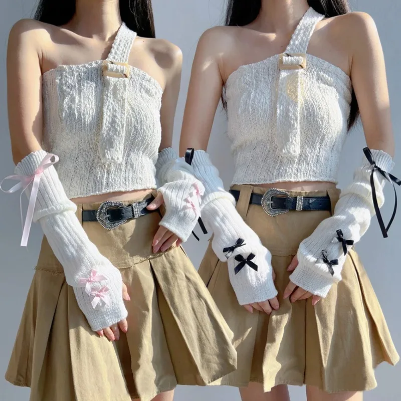 Female Y2K Fashion Arm Warmers - Women Fashion Gloves incelemesi ve fiyatı