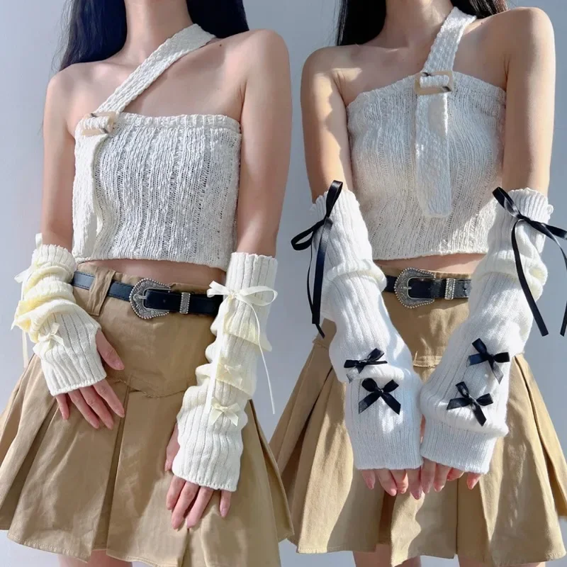 Female Y2K Fashion Arm Warmers - Women Fashion Gloves incelemesi ve fiyatı