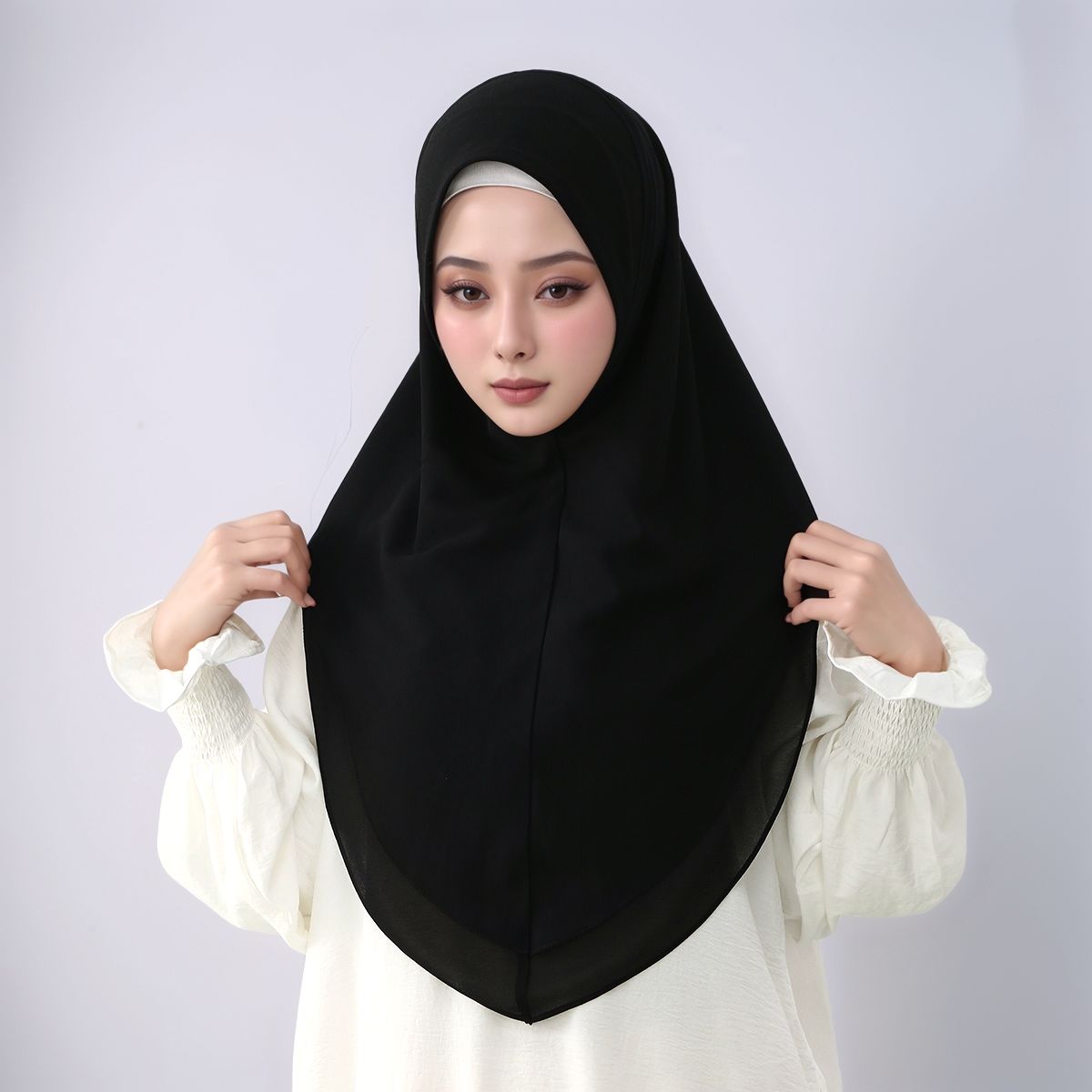 New Double layered Chiffon Rea - Women Fashion Wear incelemesi ve fiyatı