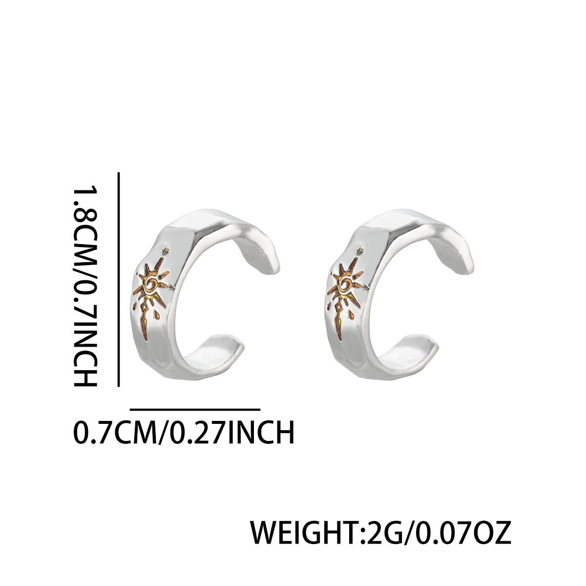 One pair, wishing stone earcli - Women'S Fashion Earrings incelemesi ve fiyatı