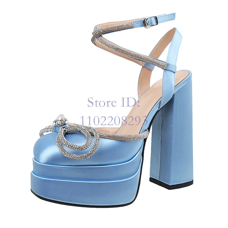 Crystal Butterfly-knot Sandals - Women Fashion Show incelemesi ve fiyatı