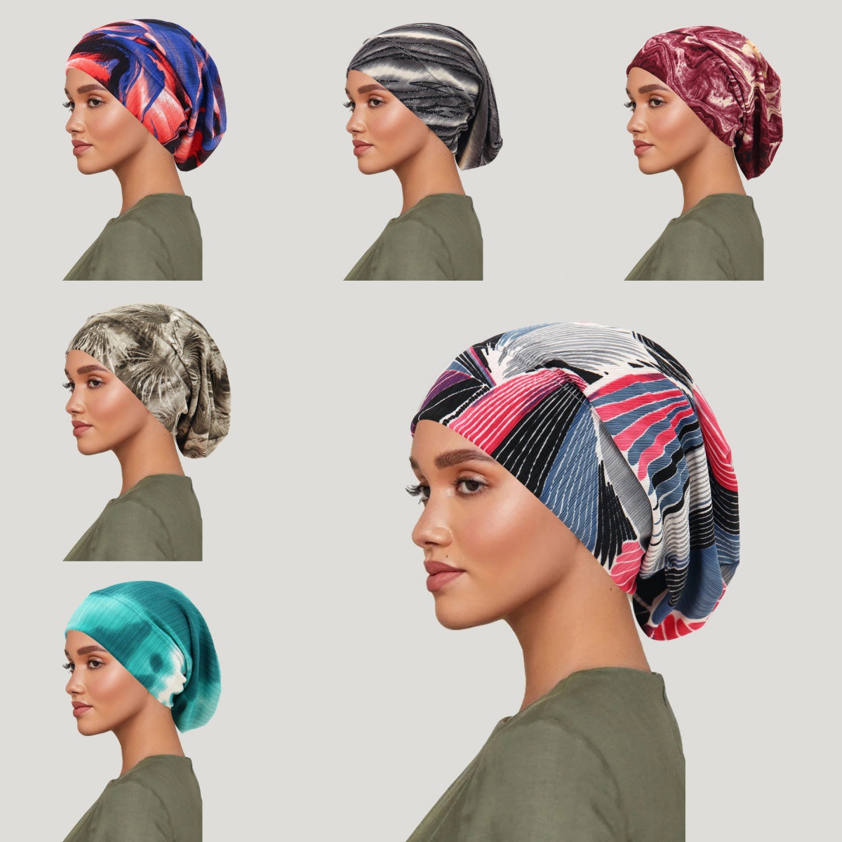 2026 New Tie-dye Hair Cover Ca - Women'S Fashion Trends incelemesi ve fiyatı