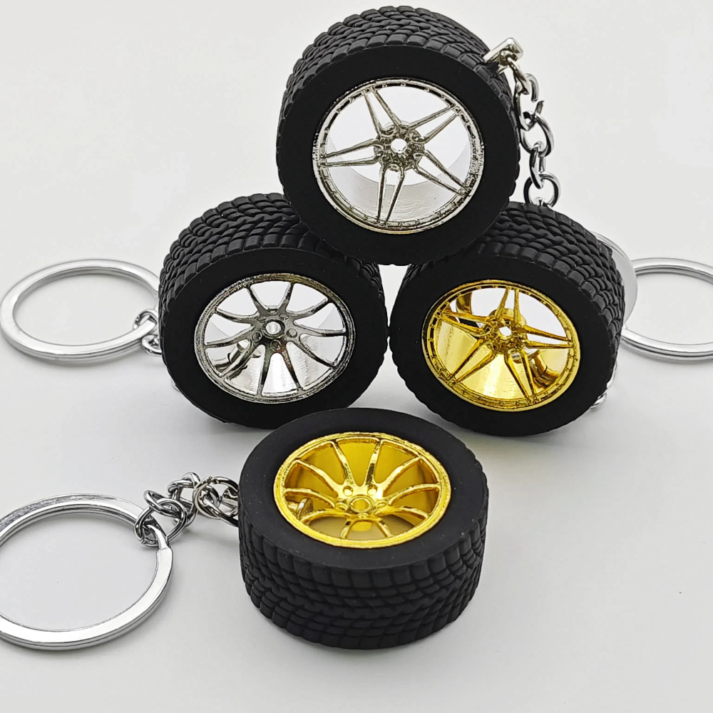 Auto Parts Mini Rims Keychain  - Women Fashion Hub incelemesi ve fiyatı