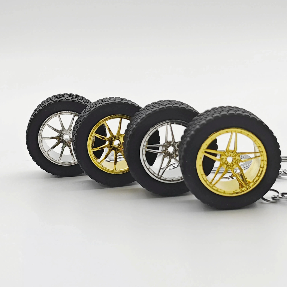 Auto Parts Mini Rims Keychain  - Women Fashion Hub incelemesi ve fiyatı