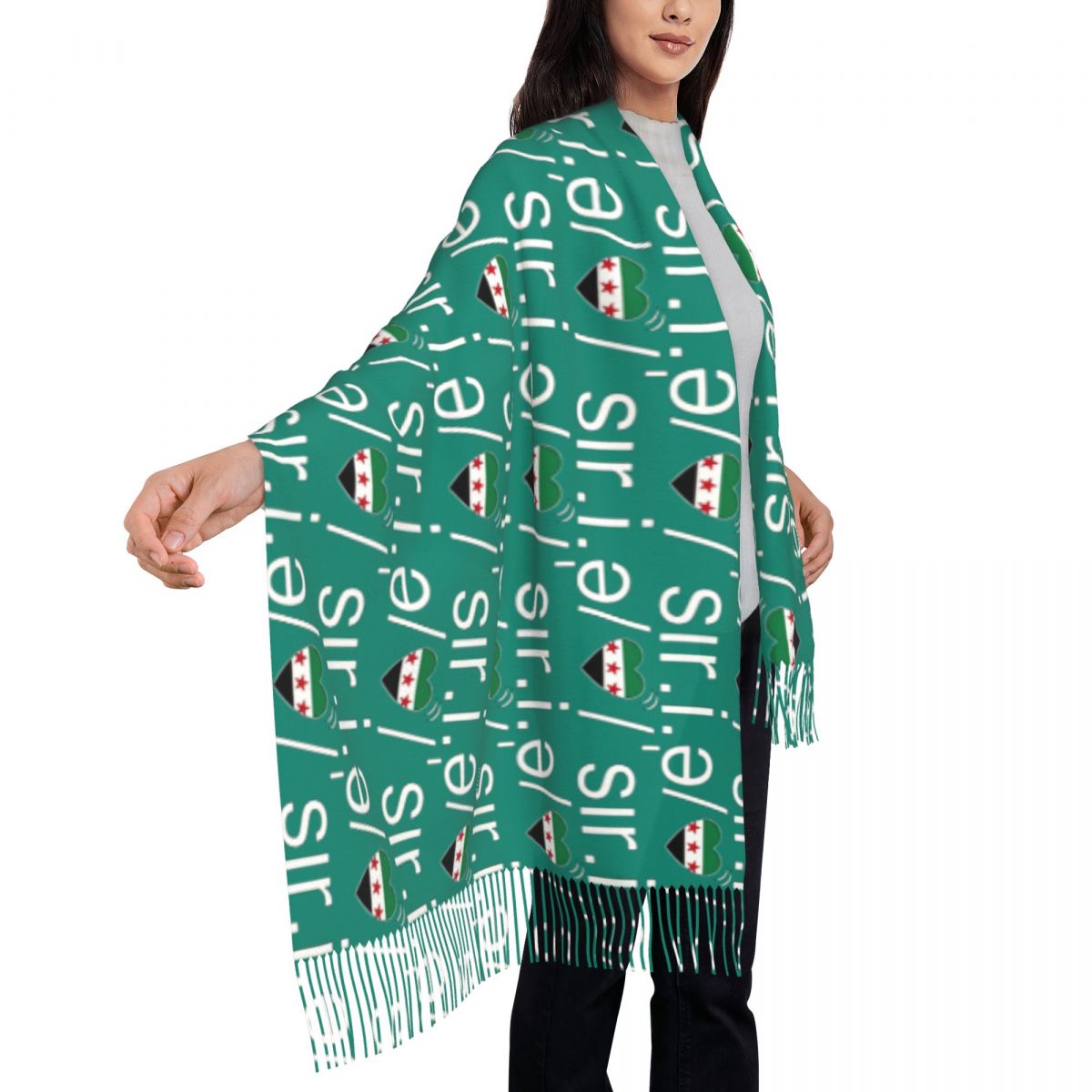 Syrian Revolution Flag Scarf w - Women'S Fashion Revolution incelemesi ve fiyatı