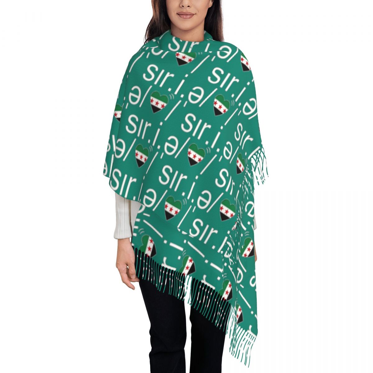 Syrian Revolution Flag Scarf w - Women'S Fashion Revolution incelemesi ve fiyatı