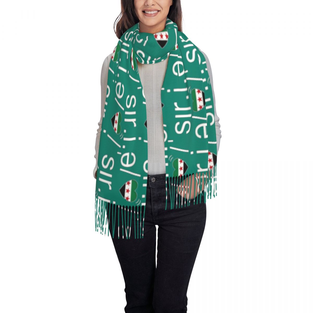 Syrian Revolution Flag Scarf w - Women'S Fashion Revolution incelemesi ve fiyatı
