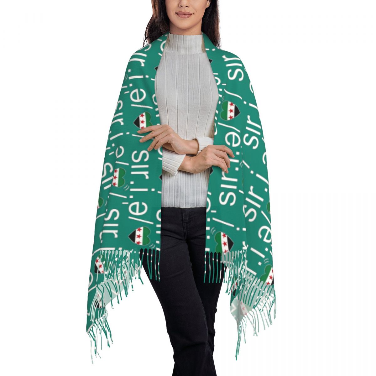 Syrian Revolution Flag Scarf w - Women'S Fashion Revolution incelemesi ve fiyatı