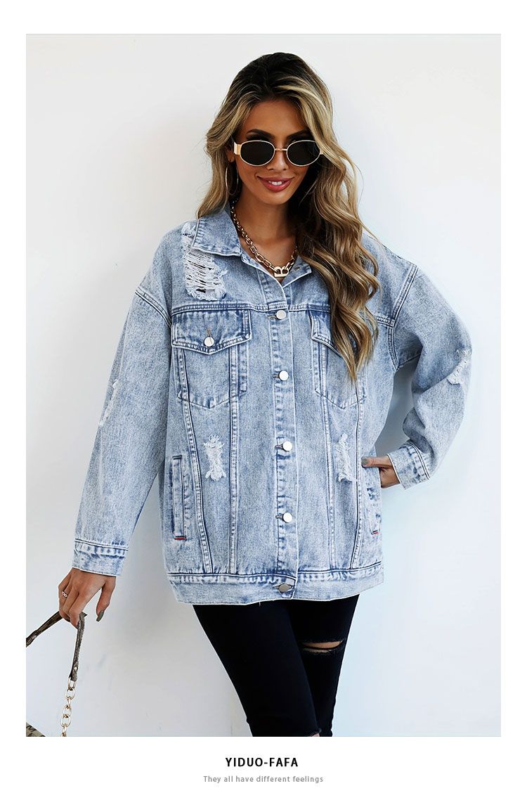 Jeans Jackets for Woman Jacket - Women Fashion Jeans Top incelemesi ve fiyatı