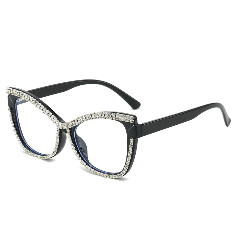 Bling Rhinestone Fashion Glass - Women'S Fashion Glasses Non Prescription incelemesi ve fiyatı