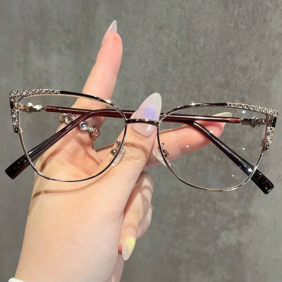 1Pc Women's Fashionable Non-Pr - Women'S Fashion Glasses Non Prescription incelemesi ve fiyatı
