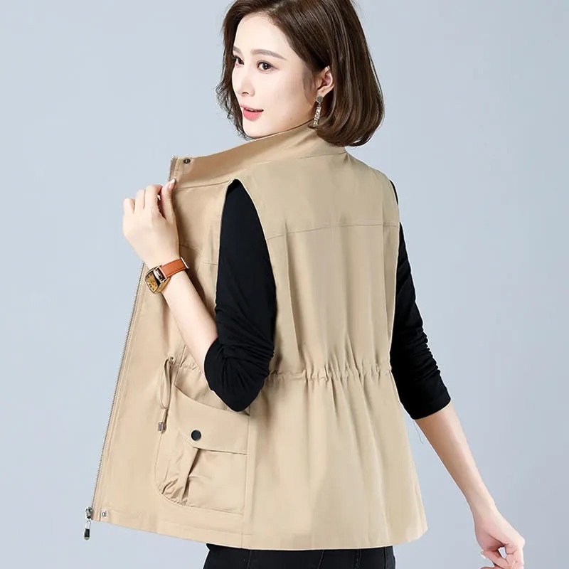 Women's Lightweight Stand Coll - Women'S Fashion Utility Vest incelemesi ve fiyatı