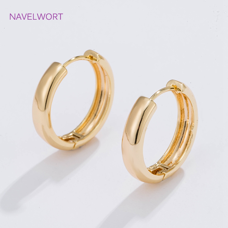 6 Sizes Gold Plated Circle Hoo - Women'S Fashion Earrings incelemesi ve fiyatı