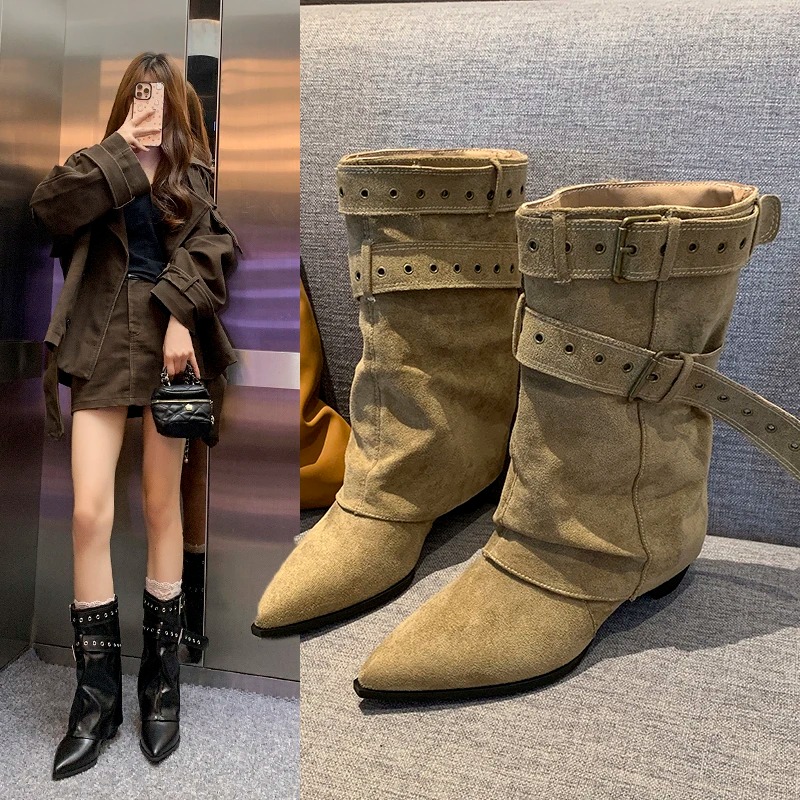 2025 Pointed Toe Women's Winte - Women'S Fashion Trends 2025 incelemesi ve fiyatı