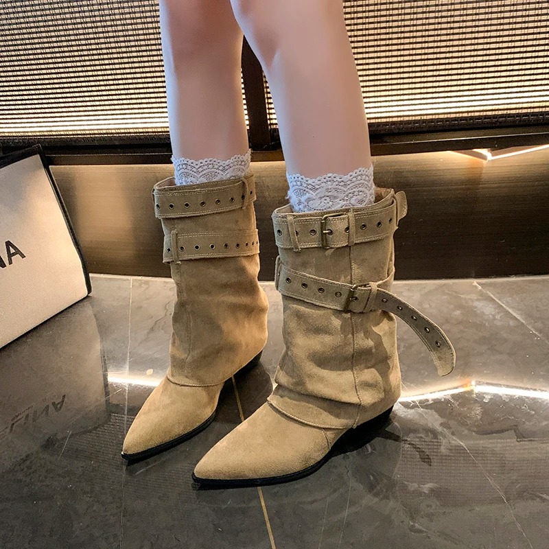 2025 Pointed Toe Women's Winte - Women'S Fashion Trends 2025 incelemesi ve fiyatı
