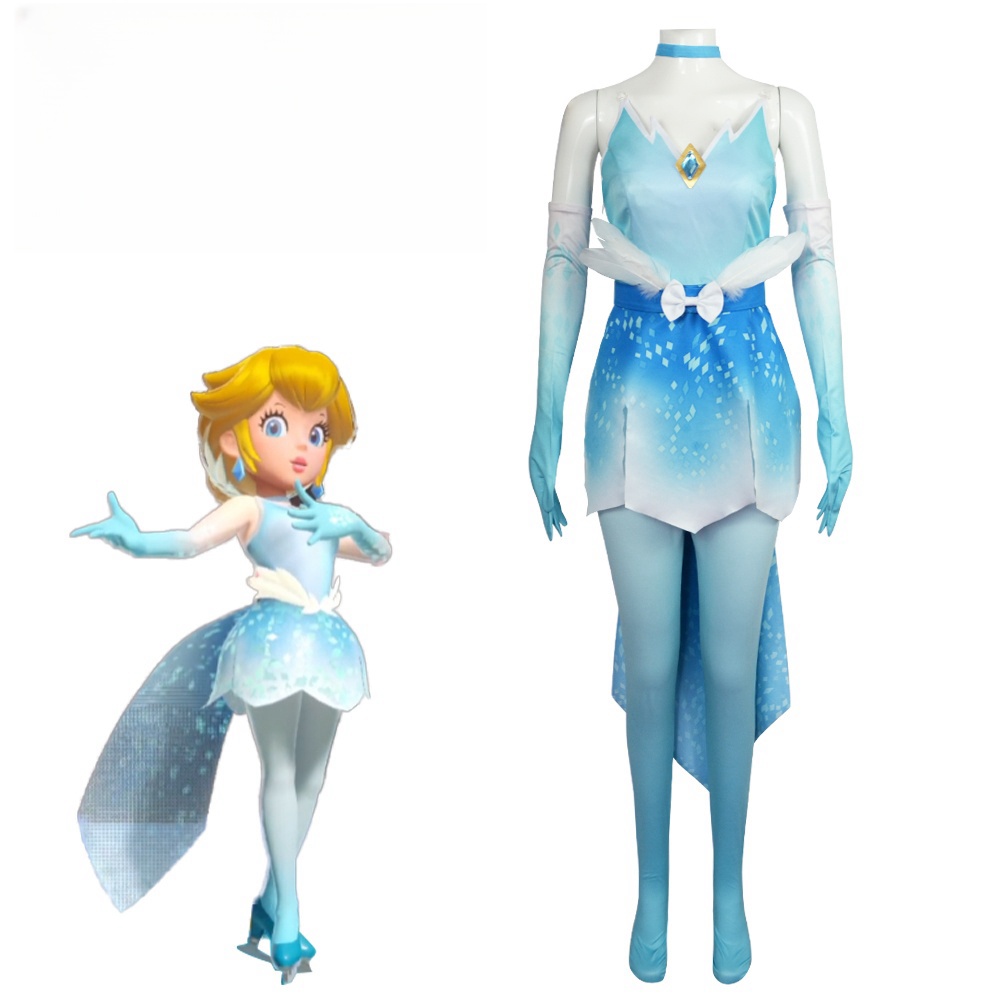 Princess Peach Toadstool Dress - Women Fashion Gloves incelemesi ve fiyatı