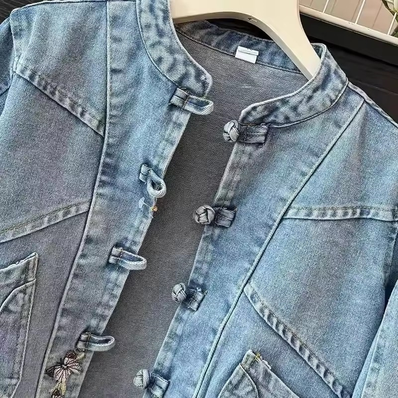 2025 Spring Autumn New Fashion - Women Fashion Jeans Top incelemesi ve fiyatı