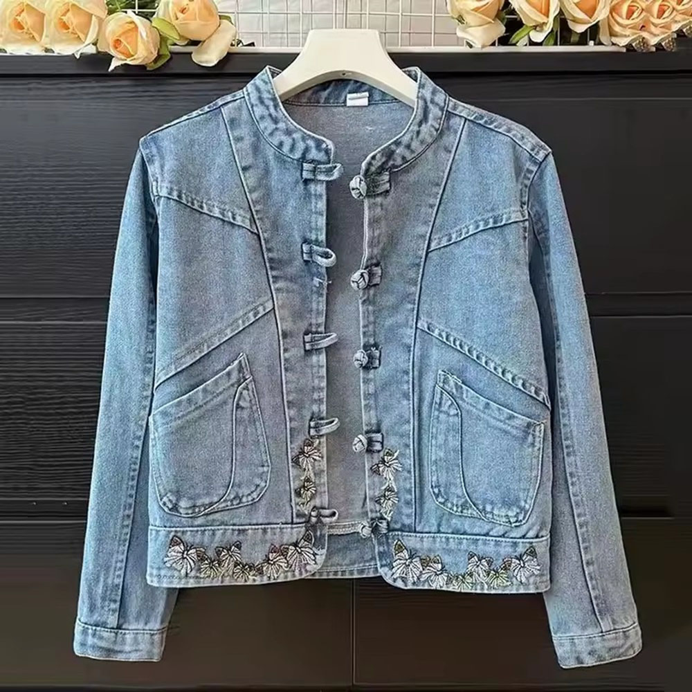 2025 Spring Autumn New Fashion - Women Fashion Jeans Top incelemesi ve fiyatı