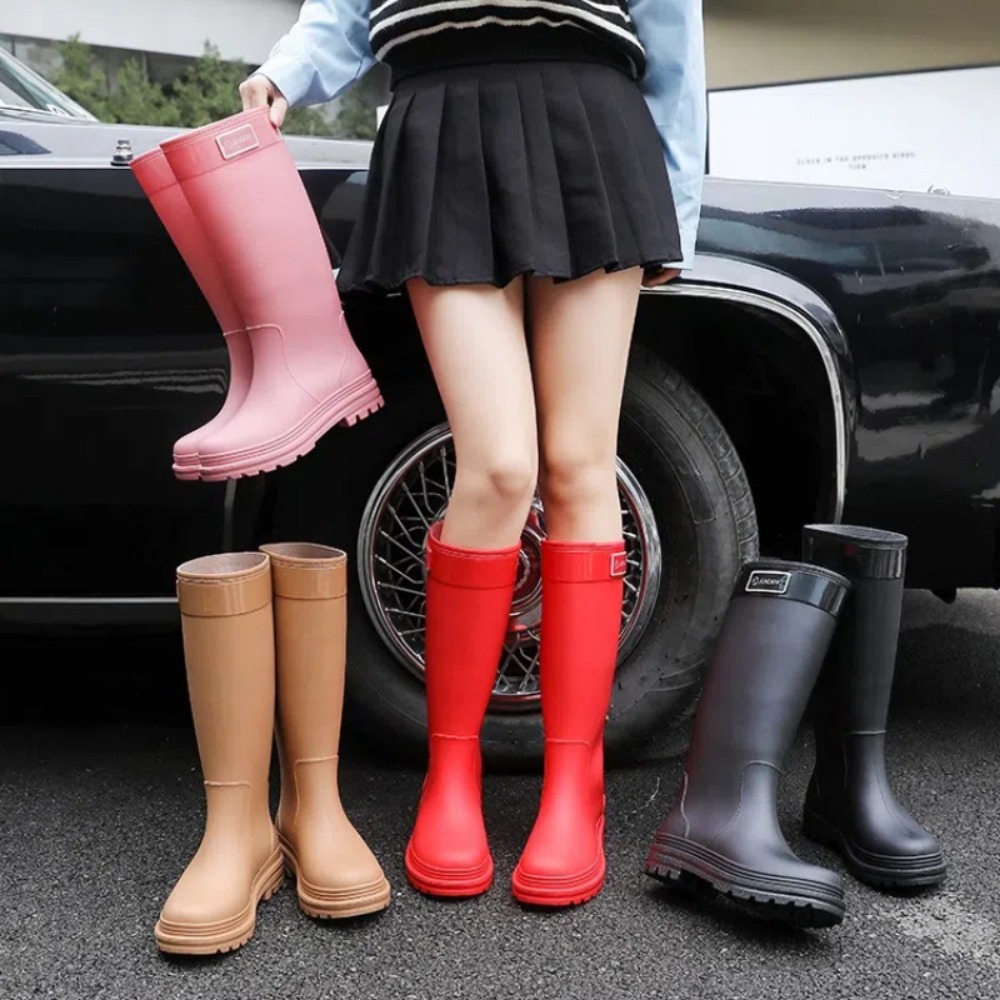 Fashion PVC High Tube Rain Boo - Women'S Fashion Rain Boots incelemesi ve fiyatı