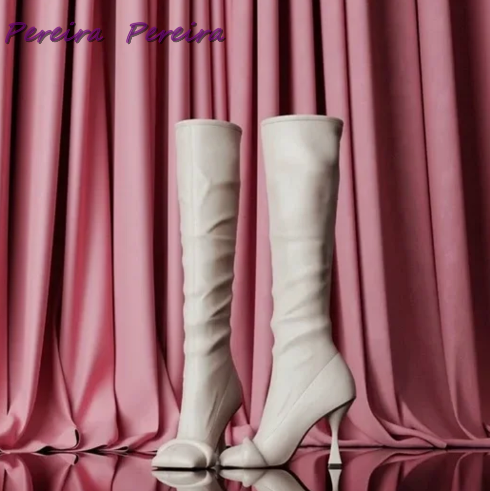 Solid Strange Style Knee-High  - Women'S Fashion Trends 2025 incelemesi ve fiyatı