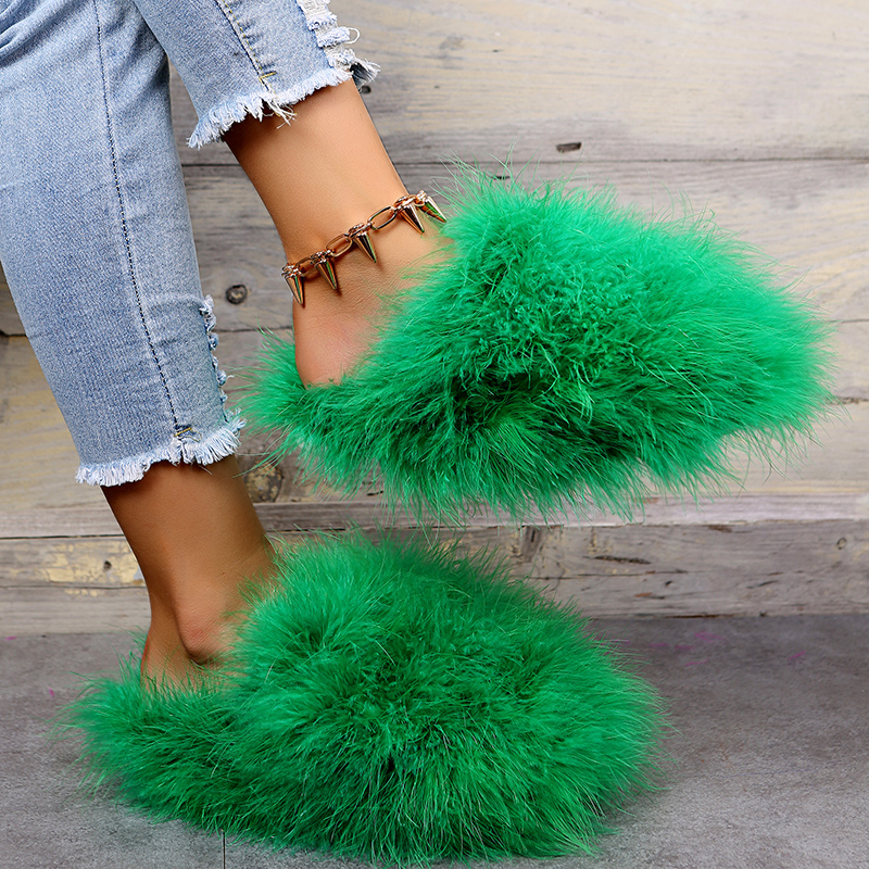 Women Luxury Fur Slippers 2025 - Women'S Fashion Trends 2025 incelemesi ve fiyatı
