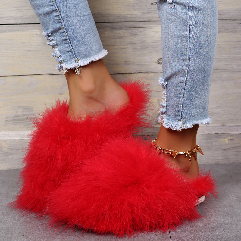 Women Luxury Fur Slippers 2025 - Women'S Fashion Trends 2025 incelemesi ve fiyatı